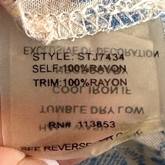 Sugarlips | “Rhythm of Love” Boho Embroidered Kimono with Fringe, NWT - Picture 9 of 9